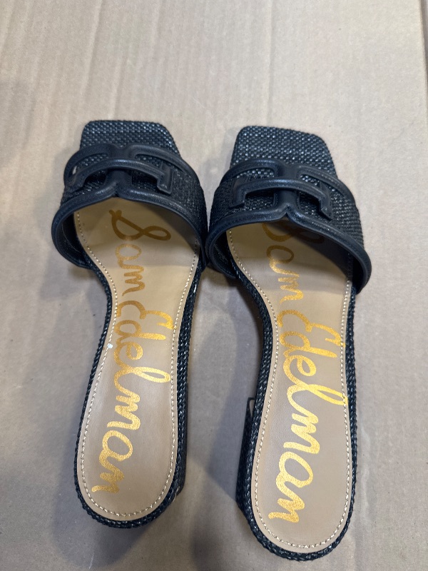 Photo 1 of SEE NOTES//Sam Edelman Women's Waylon Heeled Sandal Black 9.5 Medium