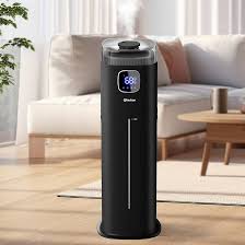 Photo 1 of Large Humidifier for Bedroom, 9L/2.5Gal Ultrasonic Cool Mist, Easy Clean with 350ML/H Large Mist Speed, Remote control, Quiet Tower, Suitable for Kids Room Plant Yoga Study Room 