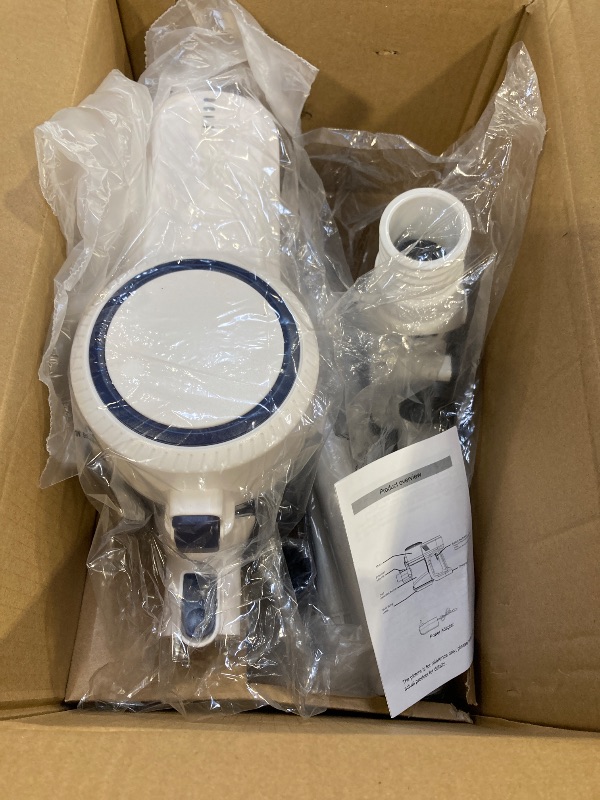 Photo 1 of 
YKYI Cordless Vacuum Cleaner, 40KPa/450W/50Mins/3 Modes, Cordless Stick Vacuum with LED Display & Foldable Lightweight Design(Blue)