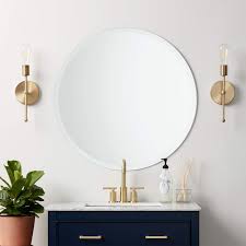 Photo 1 of Round Mirror, 28" Diameter Circle Bathroom Wall Mirror