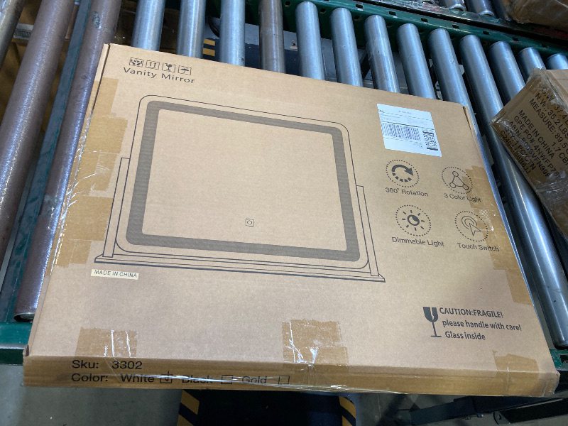 Photo 1 of  Vanity Mirror with Lights 22"x19" LED Lighted Makeup Mirror