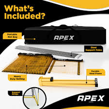 Photo 1 of Apex Sports Volleyball Training Net Equipment System