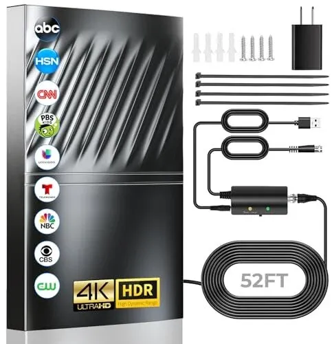 Photo 1 of Indoor/Outdoor HDTV Antenna, SW218-HD005
