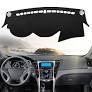 Photo 1 of Leather Dashboard Dash Cover Mat Carpet PU Compatible with 2011 2012 2013 2014 Hyundai Sonata