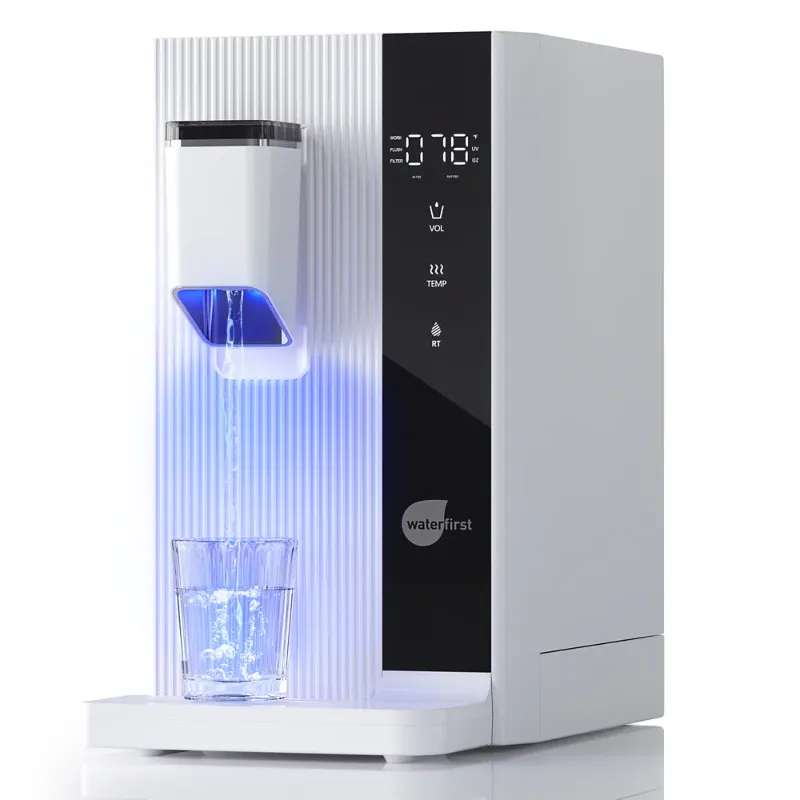 Photo 1 of WaterFirst® Dr.Water UV Countertop Reverse Osmosis System, 3S Instant Heat Portable RO Water Filter, NSF/ANSI 58 Certified, 5 Stages Purification, No Installation, 4:1 Pure to Drain