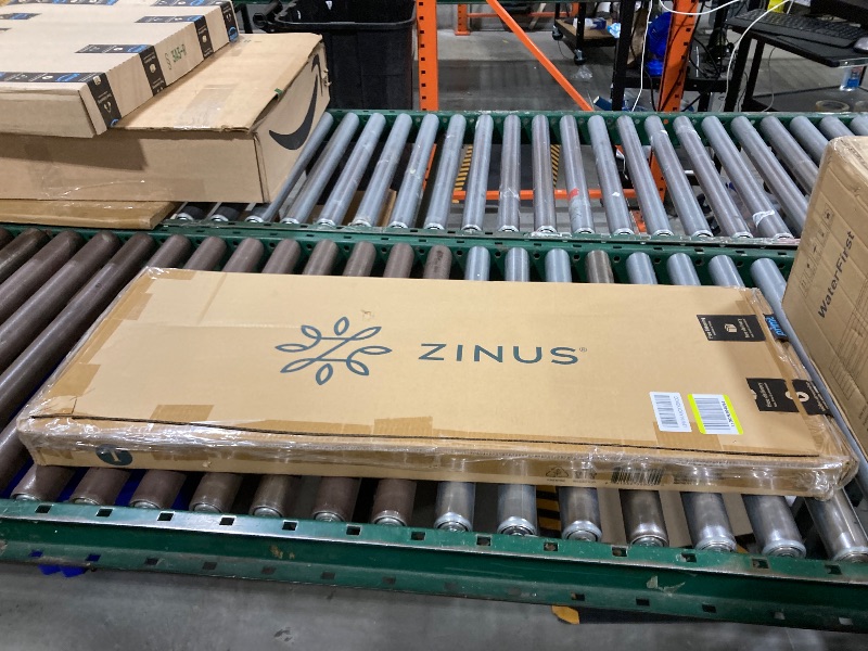 Photo 1 of ZINUS RUMI 14IN TWIN METAL BED FRAME, QUICK ASSEMBLY SMARTBASE - BLACK