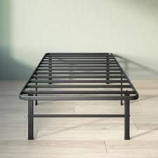 Photo 1 of ZINUS RUMI 14IN TWIN METAL BED FRAME, QUICK ASSEMBLY SMARTBASE - BLACK