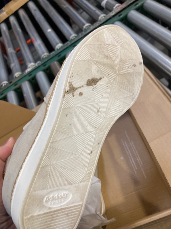 Photo 1 of Dr. Scholl's Womens Happiness Lo Sneaker Light Taupe Knit 8 M