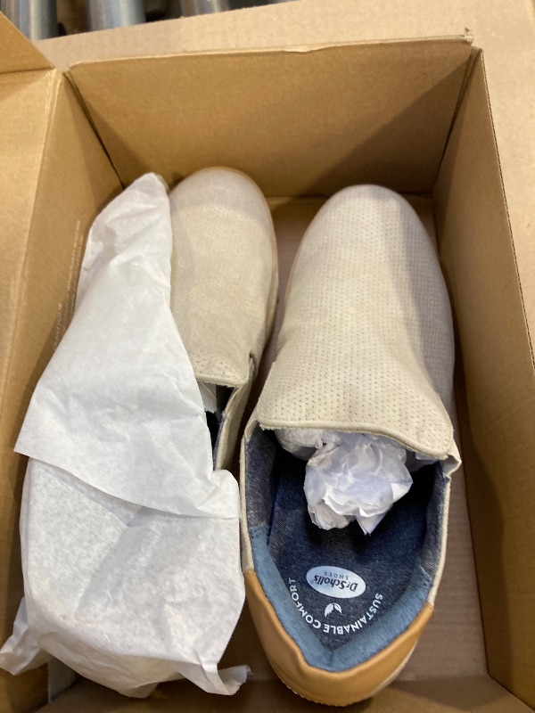 Photo 1 of Dr. Scholl's Womens Happiness Lo Sneaker Light Taupe Knit 8 M