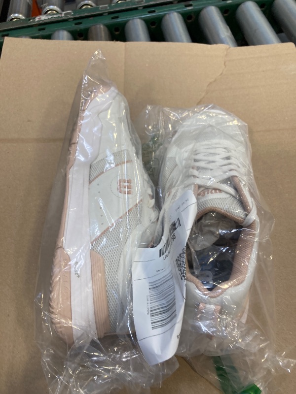 Photo 1 of WILSON Women's Pickle Pro Sneaker, White/Cameo Rose, 9