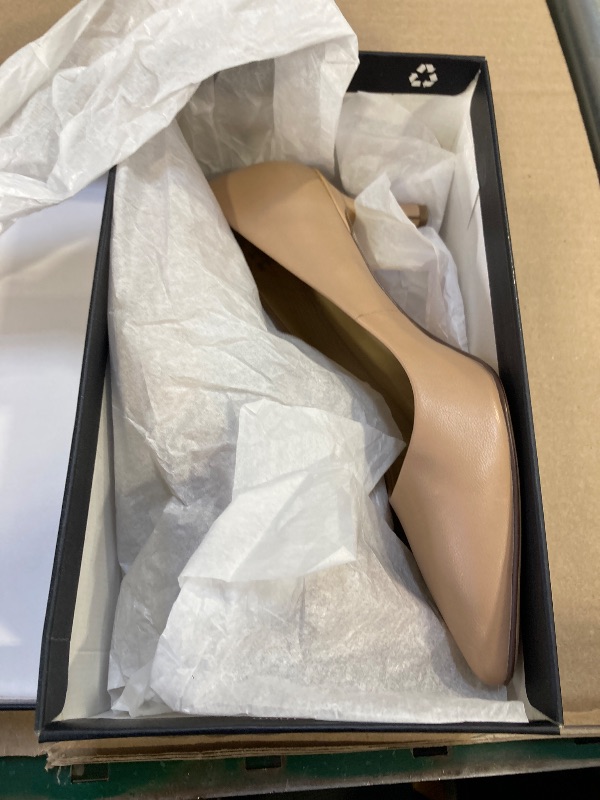 Photo 1 of Naturalizer Womens Everly Pump Creme Brulee Beige Leather 7 W