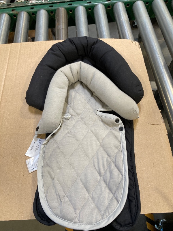 Photo 1 of Pro Goleem Car Seat Head Support Infant, Soft Infant Car Seat Insert, 2 in 1 Carseat Head Support for Newborn, Perfect for Car Seat, Stroller, Swing, Bouncer, Gray and Black