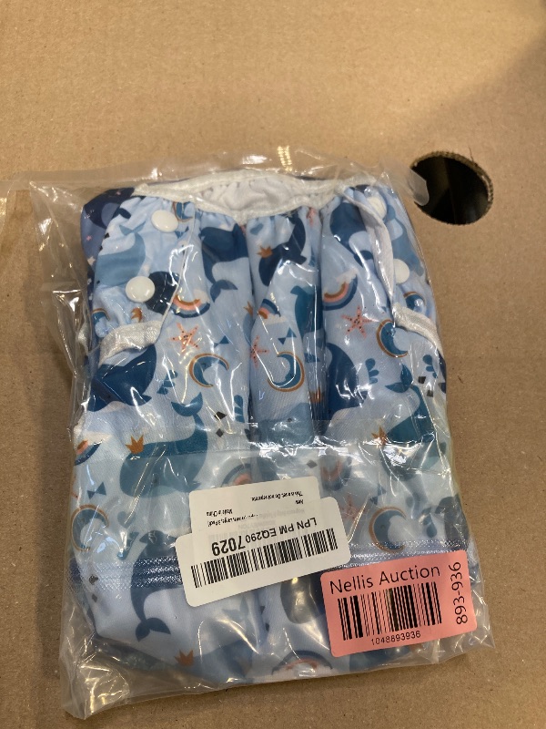 Photo 1 of Resuable Baby Swim Diapers, 3-Pack size large 