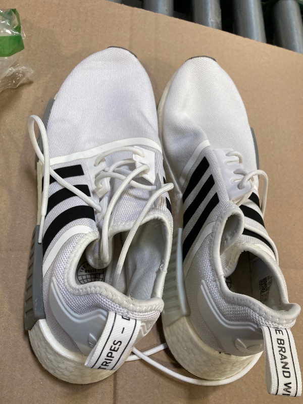 Photo 1 of 
Adidas NMD R1 White Black Grey Boost Men's Running Shoes size 11.5