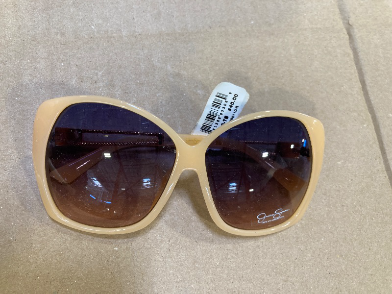 Photo 1 of Jessica Simpson J6110 Jackie O Women's Butterfly Sunglasses with 100% UV Protection. Glam Gifts for Her, 60 mm