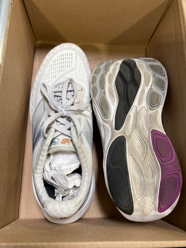 Photo 1 of New Balance Women's Fresh Foam X 1080 V14 Running Shoe, Grey Matter/Silver Metallic/Inkwell, 7.5 Wide