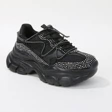 Photo 1 of Berness Women's Lidia Panel Lace-Up Chunky Sneakers size 7