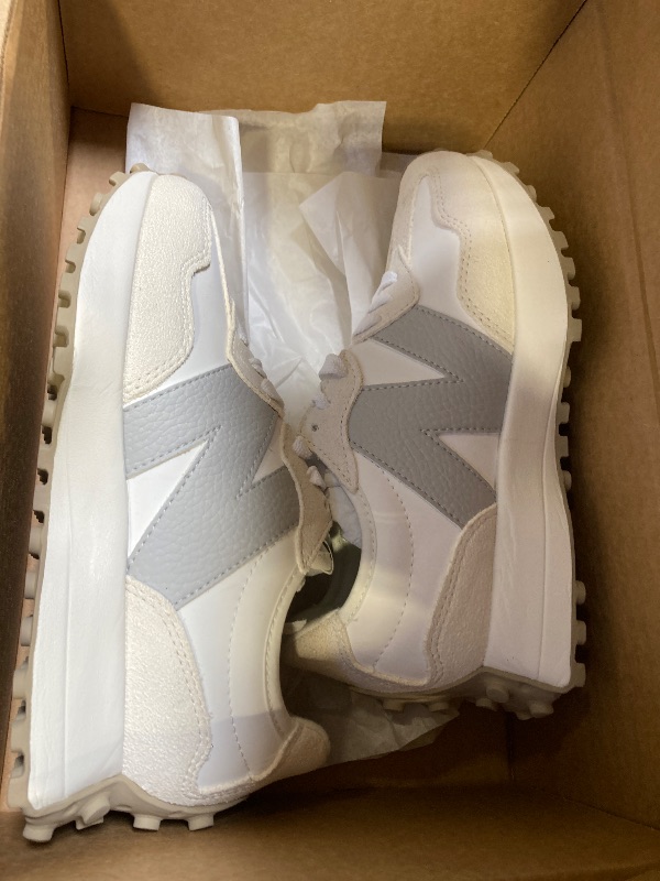 Photo 1 of New Balance Women's 327 Sneaker, Sea Salt/Brighton Grey, 6