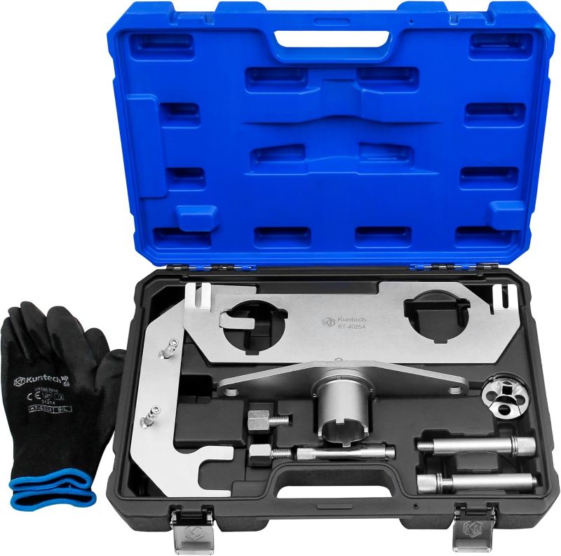 Photo 1 of Engine Camshaft Timing Locking Tool kit Compatible with Land Rover Discovery Sport Evoque 2.0T Jaguar F pace XE XF Petrol Engine, JLR-303-1636 JLR-303-1635 JLR-303-1630 JLR-303-1656