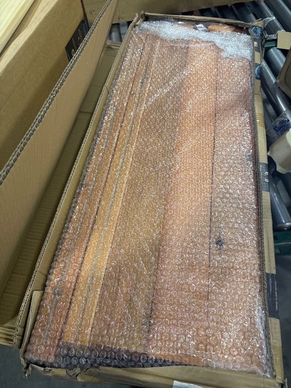 Photo 1 of Air Conditioner Fence,Wooden Privacy Fence, Trash can Fence,Wood Compost bin 3 Panel 36" L x 36" W x 36" H Suitable for Outdoor Trash cans,AC, Pool Equipment enclosures.JOGEPEYO