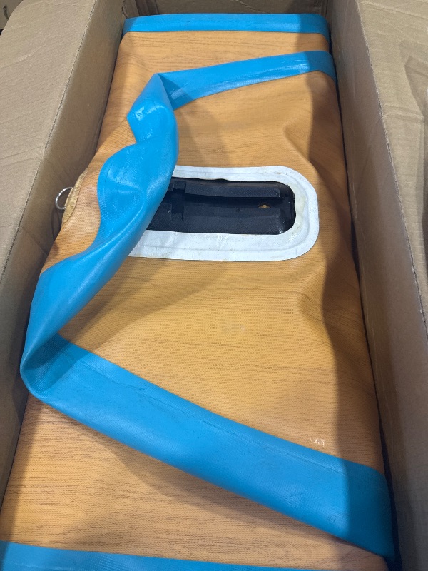Photo 1 of 11' Inflatable Stand Up Paddle Board – Extra Wide SUP for Adults & Kids of All Skill Levels, Stable Paddleboard with Pump, Fins, Backpack, Accessories & Waterproof Phone Pouch
