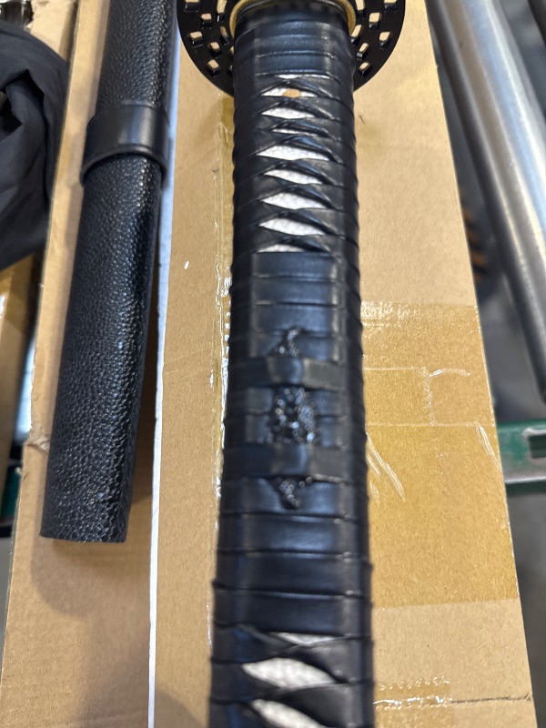 Photo 1 of Samurai Sword | Traditional Hand-Forged Katana Swords Authentic Japanese Anime Samurai | High Carbon Steel Katanas Collection Sharp Full Tang
