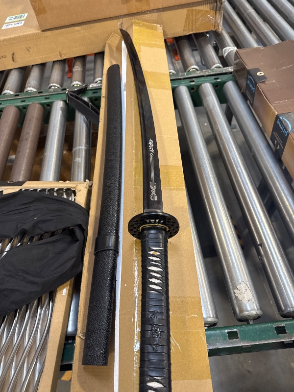 Photo 1 of Samurai Sword | Traditional Hand-Forged Katana Swords Authentic Japanese Anime Samurai | High Carbon Steel Katanas Collection Sharp Full Tang
