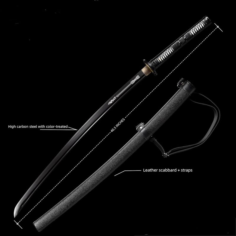 Photo 1 of Samurai Sword | Traditional Hand-Forged Katana Swords Authentic Japanese Anime Samurai | High Carbon Steel Katanas Collection Sharp Full Tang
