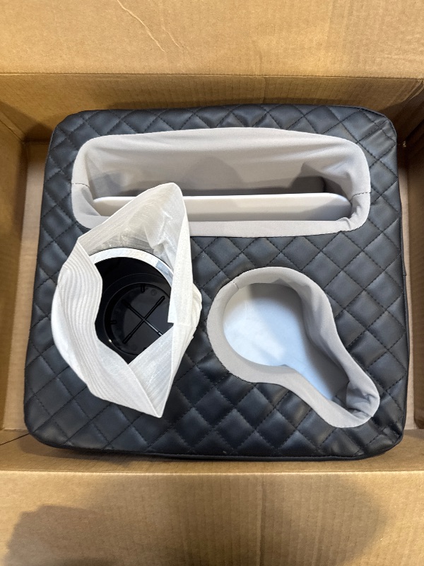 Photo 1 of Car Cup Holder, Back Seat Car Organizer, Truck Bed Organizer, Couch Cup Holder Expander for Sofa Bed, Boat Tray, Organizer Holds Drinks, Snacks, Cell, Phone for Boat Sofa Truck
