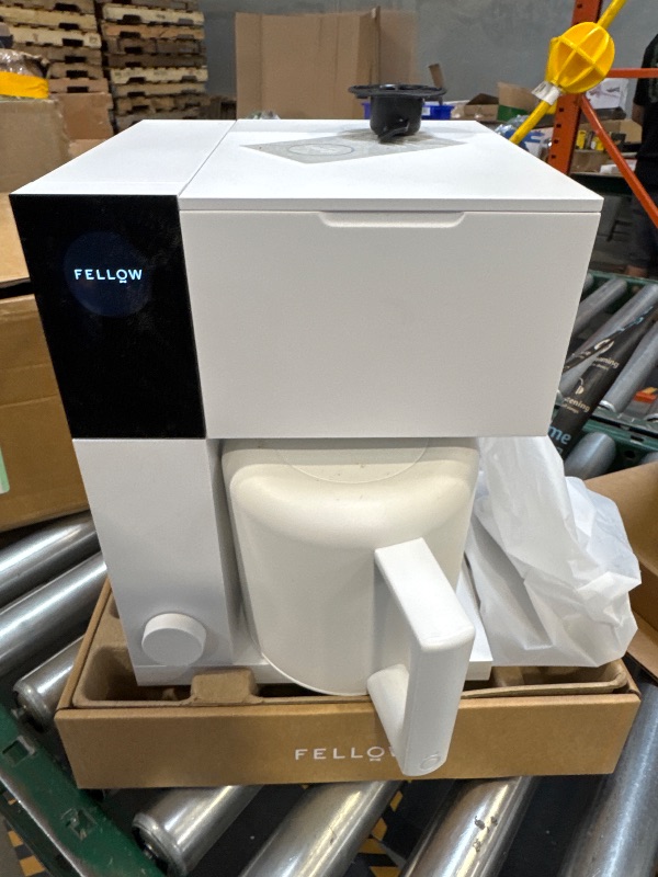 Photo 1 of Fellow Aiden Precision Drip Coffee Maker, Thermal Carafe, Perfect Temperature Control, Bloom Cycle, Single Serve to 10 Cup Capacity, Matte White