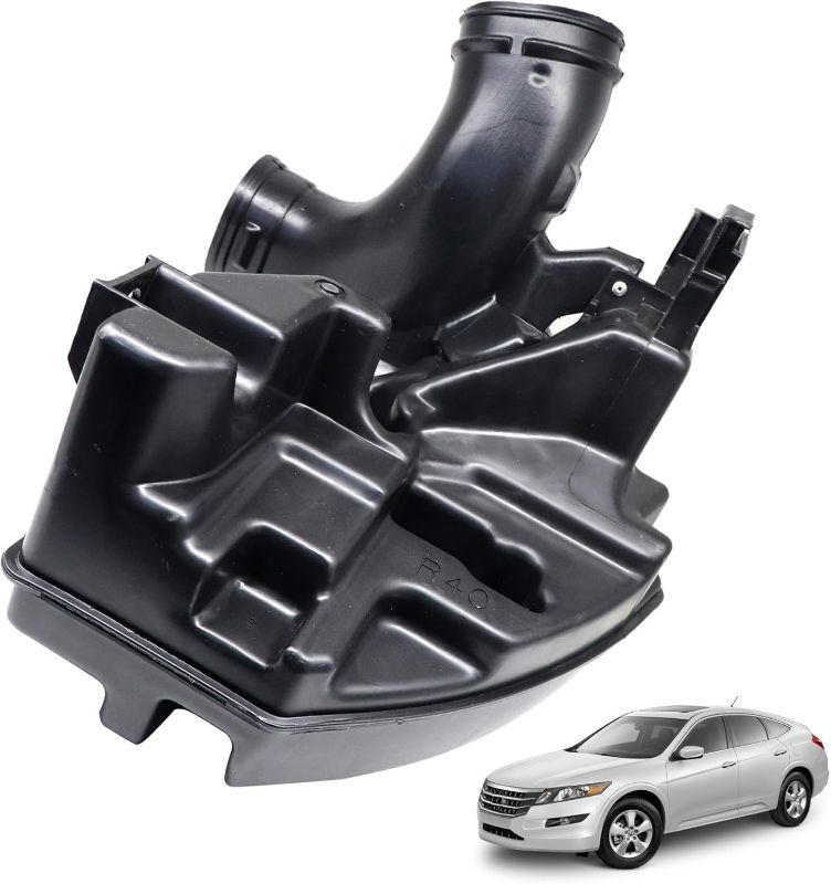 Photo 1 of FZJDSD Air Intake Resonator Chamber Assembly 1PC Compatible with Honda Accord 2.4L V6 2008-2012 Replace 17230R40A00 Engine Air Intake Resonator
