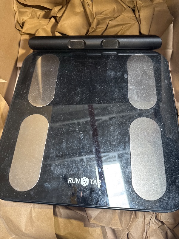 Photo 1 of Runstar Scale for Body Weight and Fat, BMI Muscle Mass to 28 Measurements, FSA&HSA Eligible Digital Bathroom Scales 8-Electrode with Voice Prompt High Accurate Bluetooth Weight Scale
