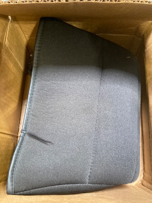 Photo 1 of kingphenix Car Seat Cushion with 1.2inch Comfort Memory Foam, Seat Cushion for Car and Office Chair (Black)
