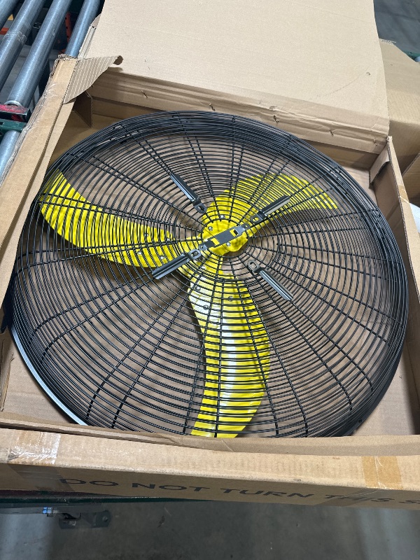 Photo 1 of FUGOO 24" Quiet Outdoor Oscillating Wall Mount Fan With Remote Control,All Sealed BLDC Motor,4-Speed Waterproof Outdoor Fan, Heavy Duty Industrial Wall Fans for House,Patios,Garage,Warehouse 5000CFM