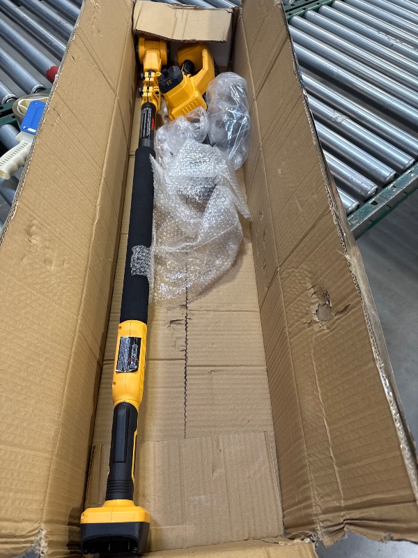 Photo 1 of 2-IN-1 Cordless 10-Inch Pole Saw And Chainsaw, Total Reach of Max 14.5ft, Electric Pole Saw for Tree Trimming Pruning (Tool Only)