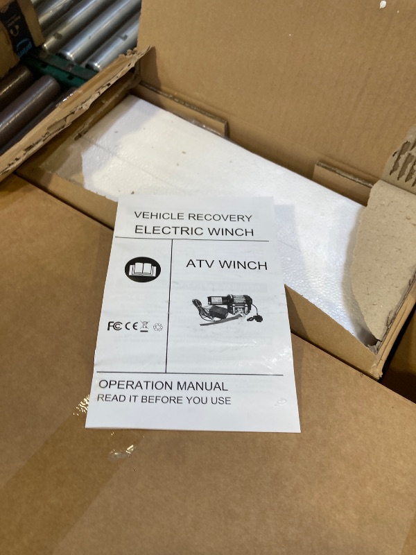 Photo 1 of WeiSen 4500lb 12V Electric Winch Kit with Winch Mount Compatible with Can-Am Maverick X3 Models 2017-2025, Synthetic Rope Hawse Fairlead and Forged Hook Stopper
