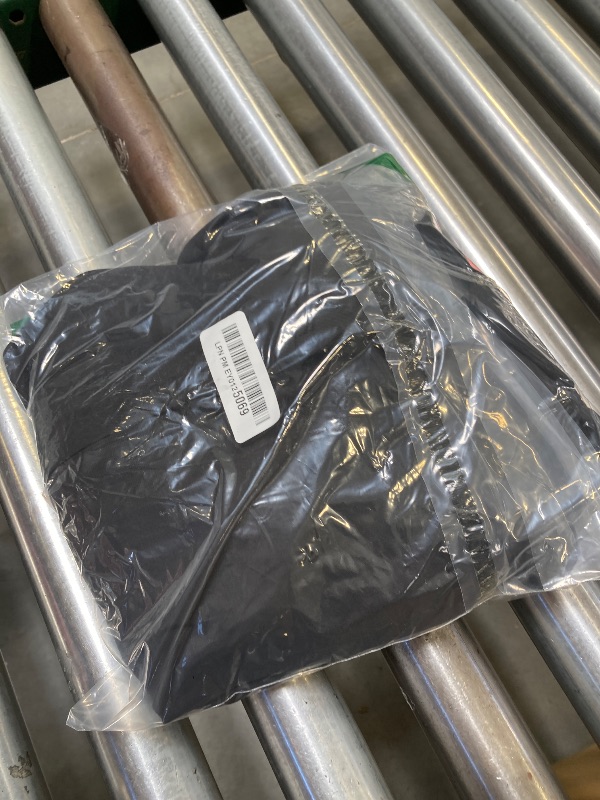 Photo 1 of chouyatou Women's Elegant High Waisted Side Slit Irregular Bohemian Maxi Skirt with Pockets (Small, Black)