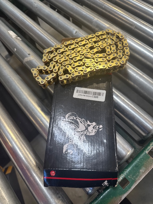 Photo 1 of 428 Drive Chain O-Ring 118 Links With Connecting Master Link For Yamaha For Honda For Suzuki For Kawasaki Motorcycle