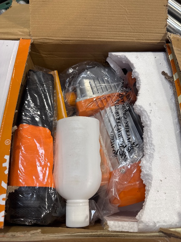 Photo 1 of BACOENG 3.6CFM 1/4HP AC Vacuum Pump and Manifold Gauge Set for R134a R12 R410a HVAC Air Conditioning Refrigeration, Includes Can Tap, Quick Coupler Adapters and Carry Bag