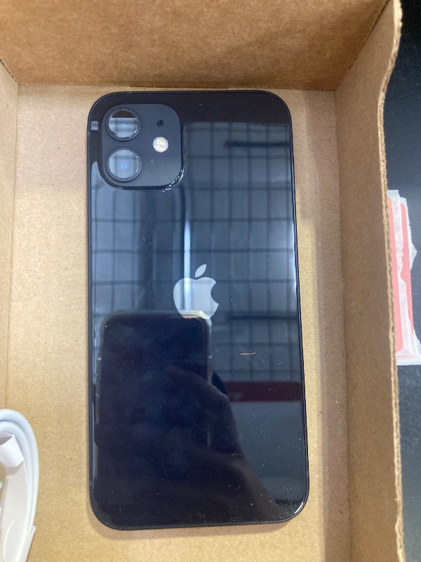 Photo 1 of Apple iPhone 12, 64GB, Black - Fully Unlocked (Renewed)