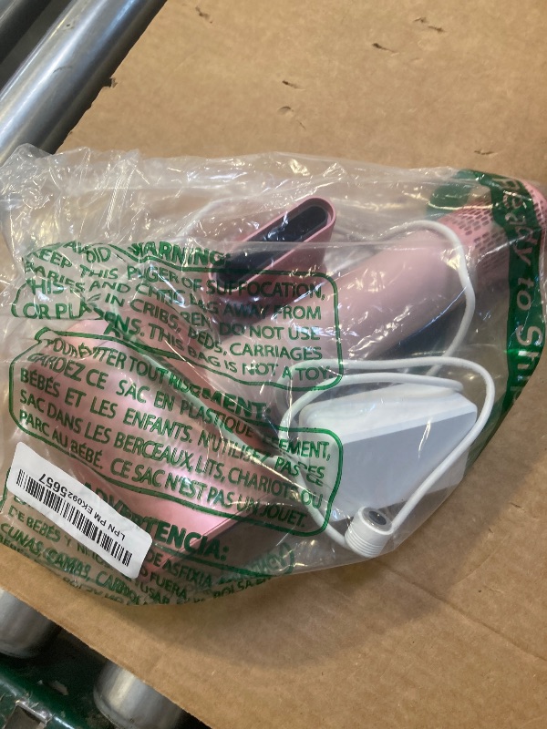 Photo 1 of Cordless Ionic Hair Dryer with Digital Screen, 4 Mode Charging Blow Dryer with Magnetic Nozzle, Travel Hair Dryer for Women Kids Outdoor Camping Beaches (Pink)