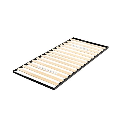 Photo 1 of Mellow Metal Wood Slats Bunkie Board, Twin, Black
