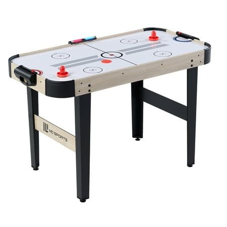 Photo 1 of 48 Air Hockey Table Set with LED Scorer by MD Sports

