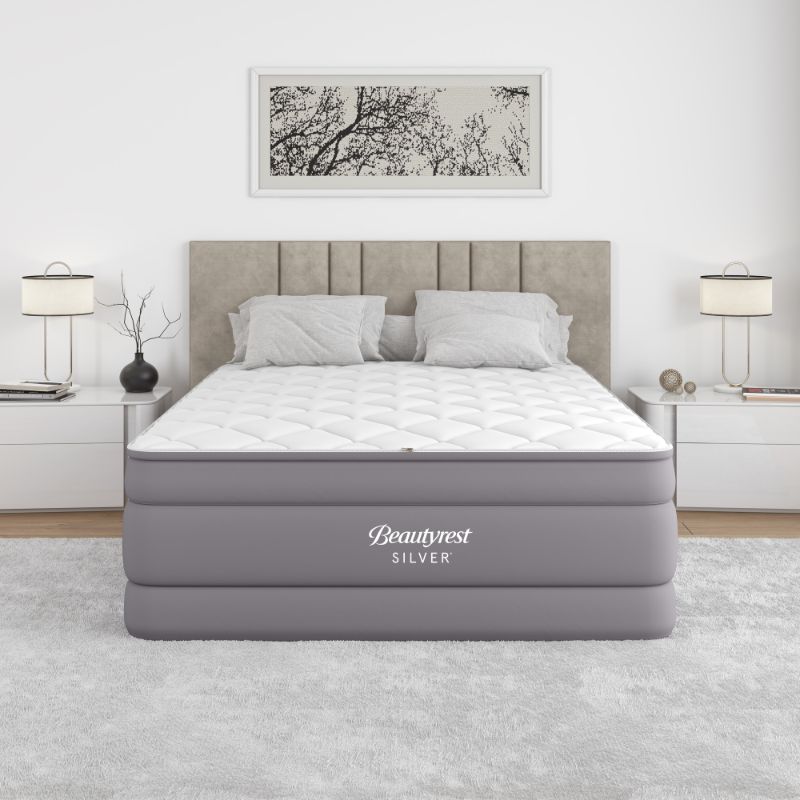 Photo 1 of Beautyrest 20 Cushion Aire Quilted Pillow Top Air Bed Mattress with Built-in Pump Queen
