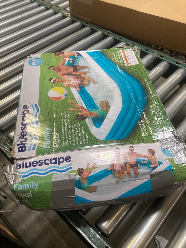Photo 1 of Bluescape 10ft Family Inflatable Swimming Pool Rectangular Age 6 & up Unisex
