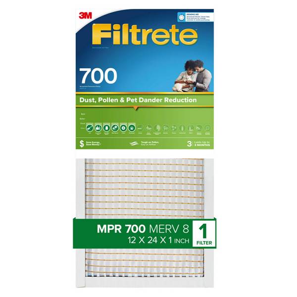 Photo 1 of Filtrete 14" X 25" X 1" MPR 700 Dust Air Filter
