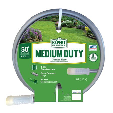 Photo 1 of Expert Gardener 5/8 Inch X 50 Foot Medium Duty Garden Hose

