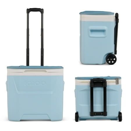 Photo 1 of Igloo 28 QT Laguna for Her Soft Top Cooler with Wheels Powder Blue
