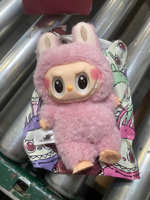 Photo 1 of POP MART LABUBU the Monsters Macaron Plush Toy Doll(UNABLE TO VERIFY AUTHENTICITY)
