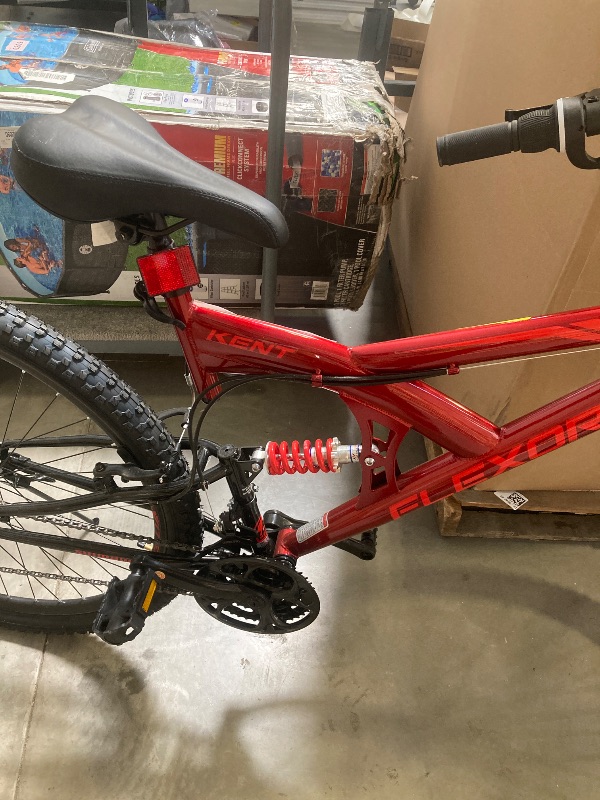 Photo 1 of 29 Kent Flexor Men S Dual Suspension Mountain Bike Adult Ages 13+ Red
